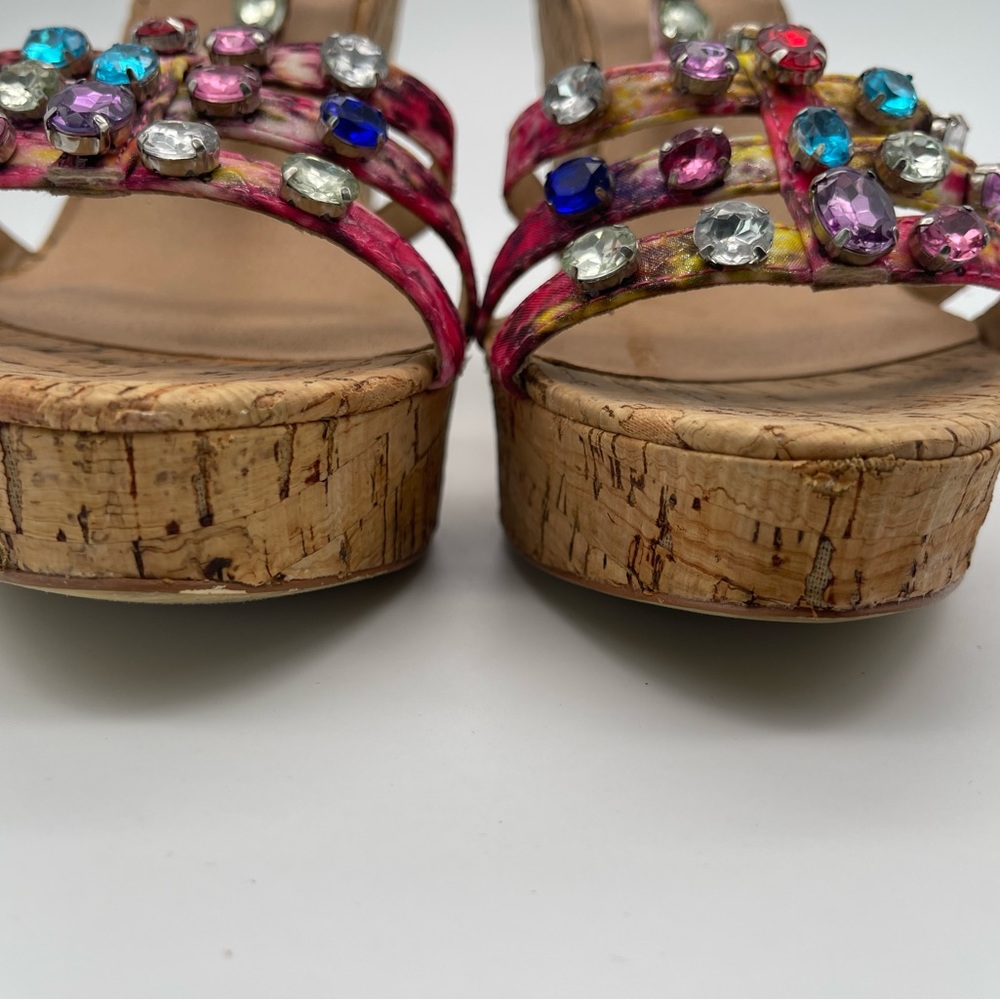 Steve Madden Multicolor Wedges - Picture 6 of 7
